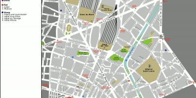 Mapa 10. Pařížském obvodu