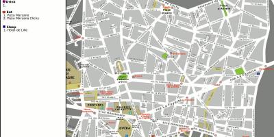 Mapa 9. Pařížském obvodu